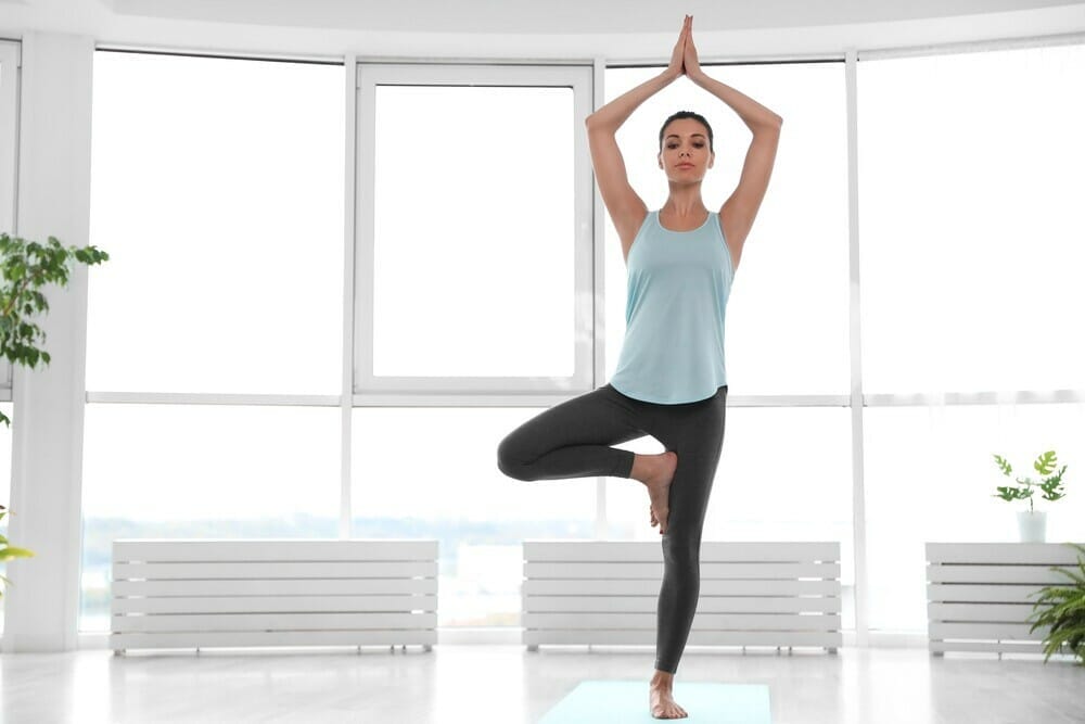 What are the benefits of tree pose?