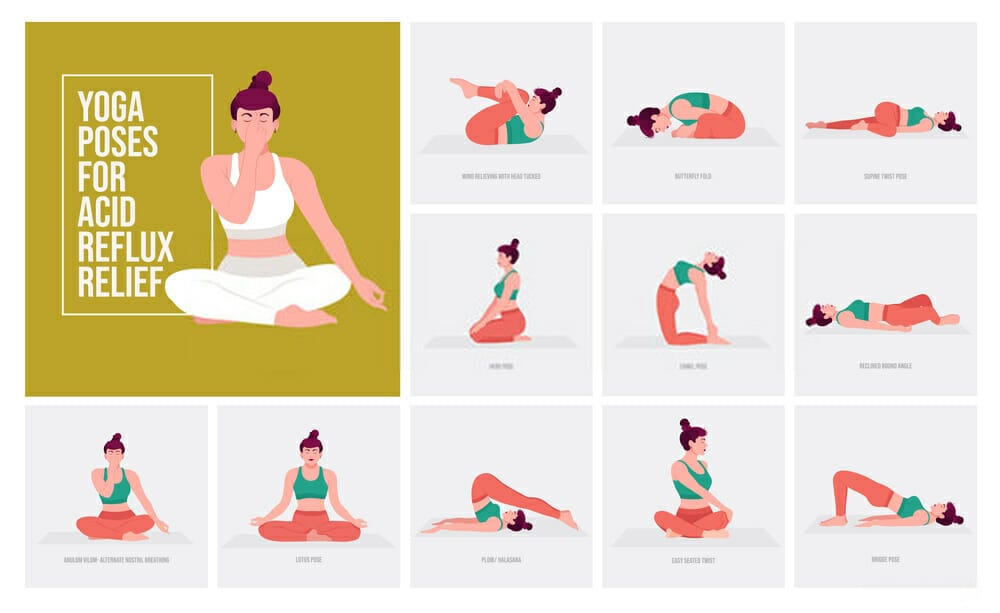 Yoga Poses For Acid Reflux