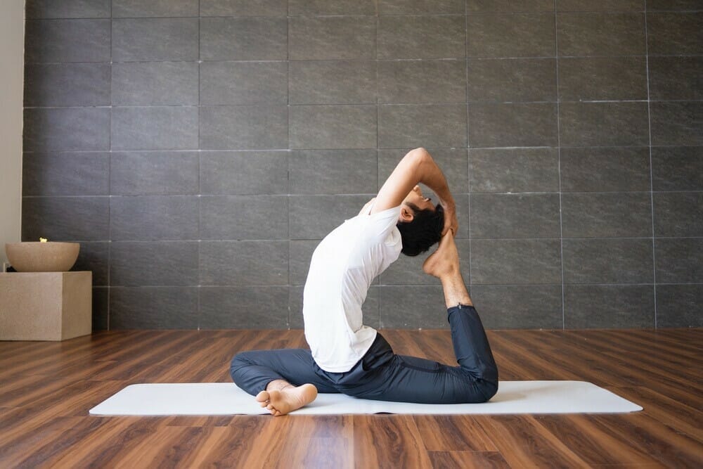 How long should a yoga pose be held?