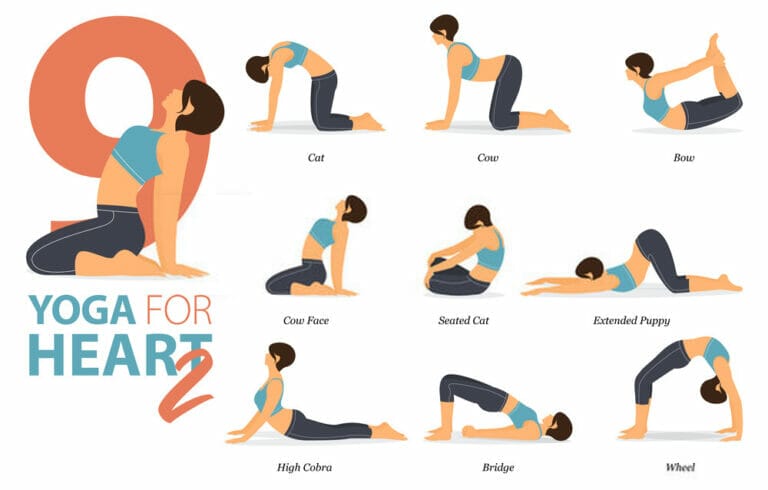 Heart Opening Yoga Poses For Beginners & Better Posture With Benefits