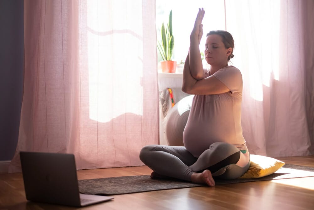 Pregnancy Yoga Poses The Third Trimester