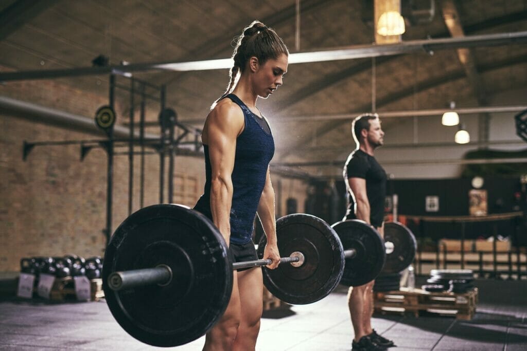 What is the process of weight lifting?