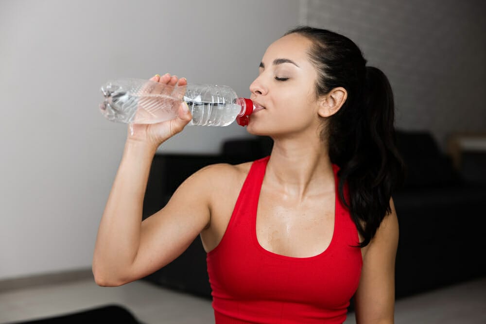 How do I rehydrate after yoga?