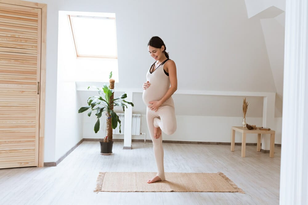 When should you start prenatal yoga?