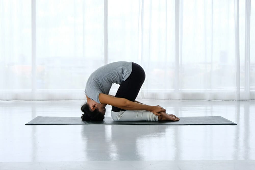 What is Rabbit pose good for?