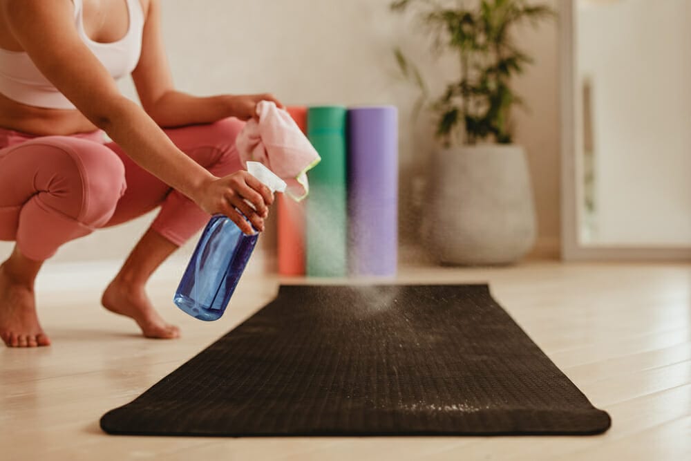 Can you wash a cork yoga mat?