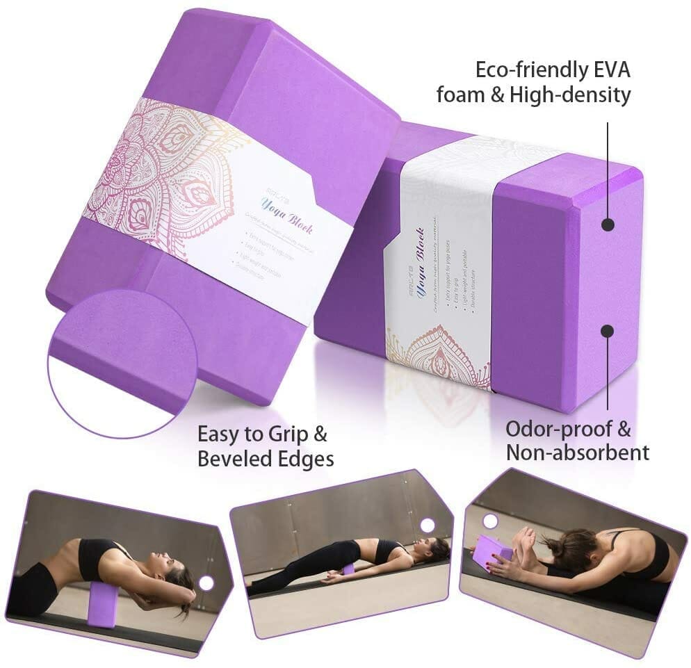What are foam yoga blocks used for?