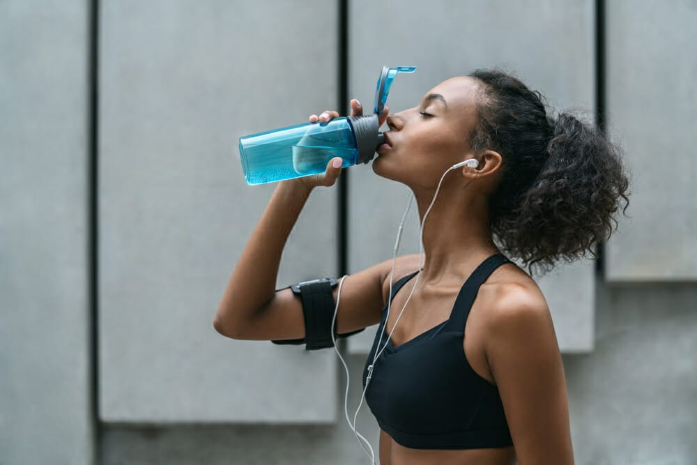 What happens when you hydrate your body?