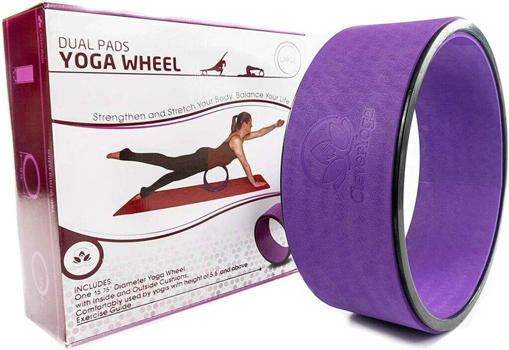 How do you stretch yoga wheels?