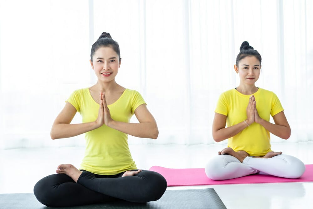 How long should I wait after eating to do yoga?